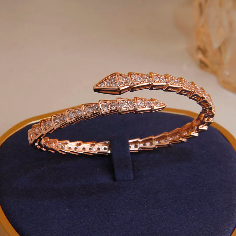 BRACELET SERPENT DELUXE | ROSÉ GOLD