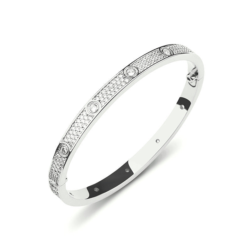 ETERNITY MONACO BRACELET | SILVER